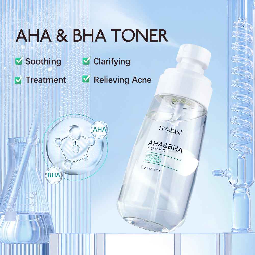 Aha Bha Face Toner Skin Care Spray Acne Treatment Moisturizing 110ml