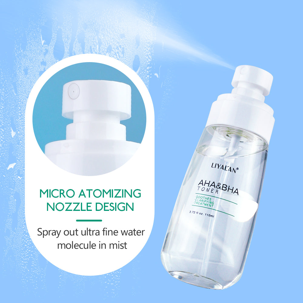 Aha Bha Face Toner Skin Care Spray Acne Treatment Moisturizing 110ml