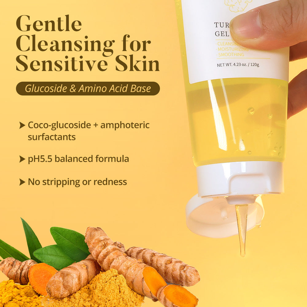 LIYALAN Turmeric Gel Cleanser