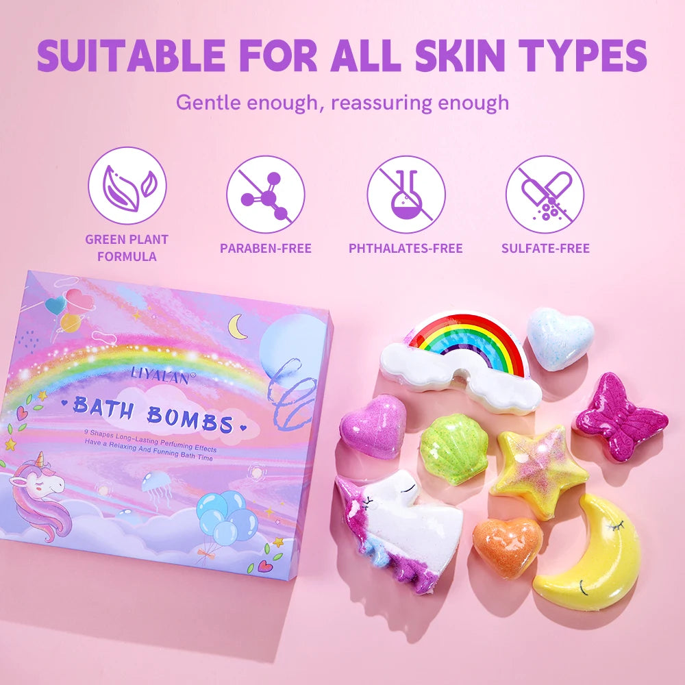 LIYALAN Luxury Bathbomb Kit