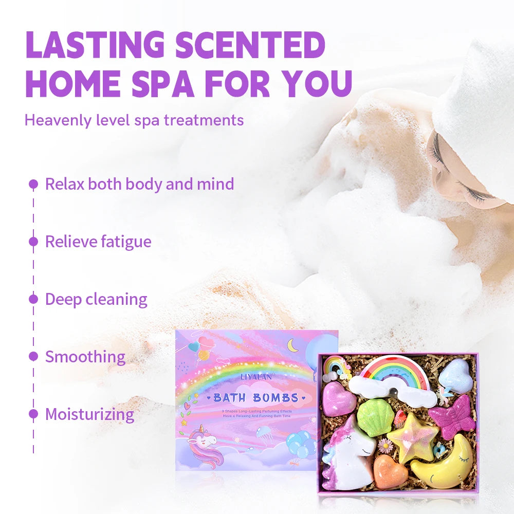 LIYALAN Luxury Bathbomb Kit