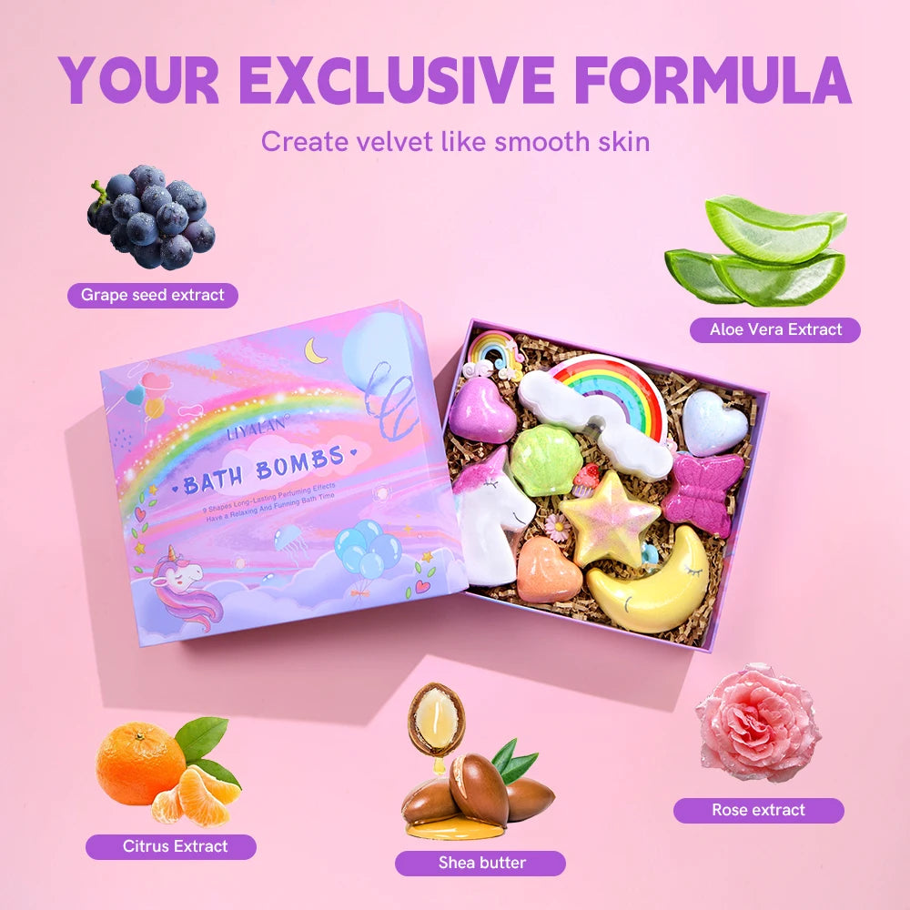 LIYALAN Luxury Bathbomb Kit