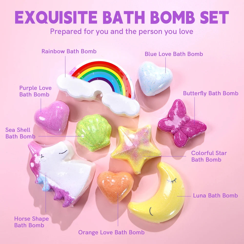 LIYALAN Luxury Bathbomb Kit