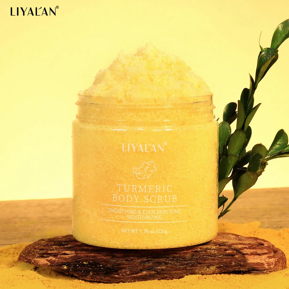LIYALAN Turmeric Body Scrub
