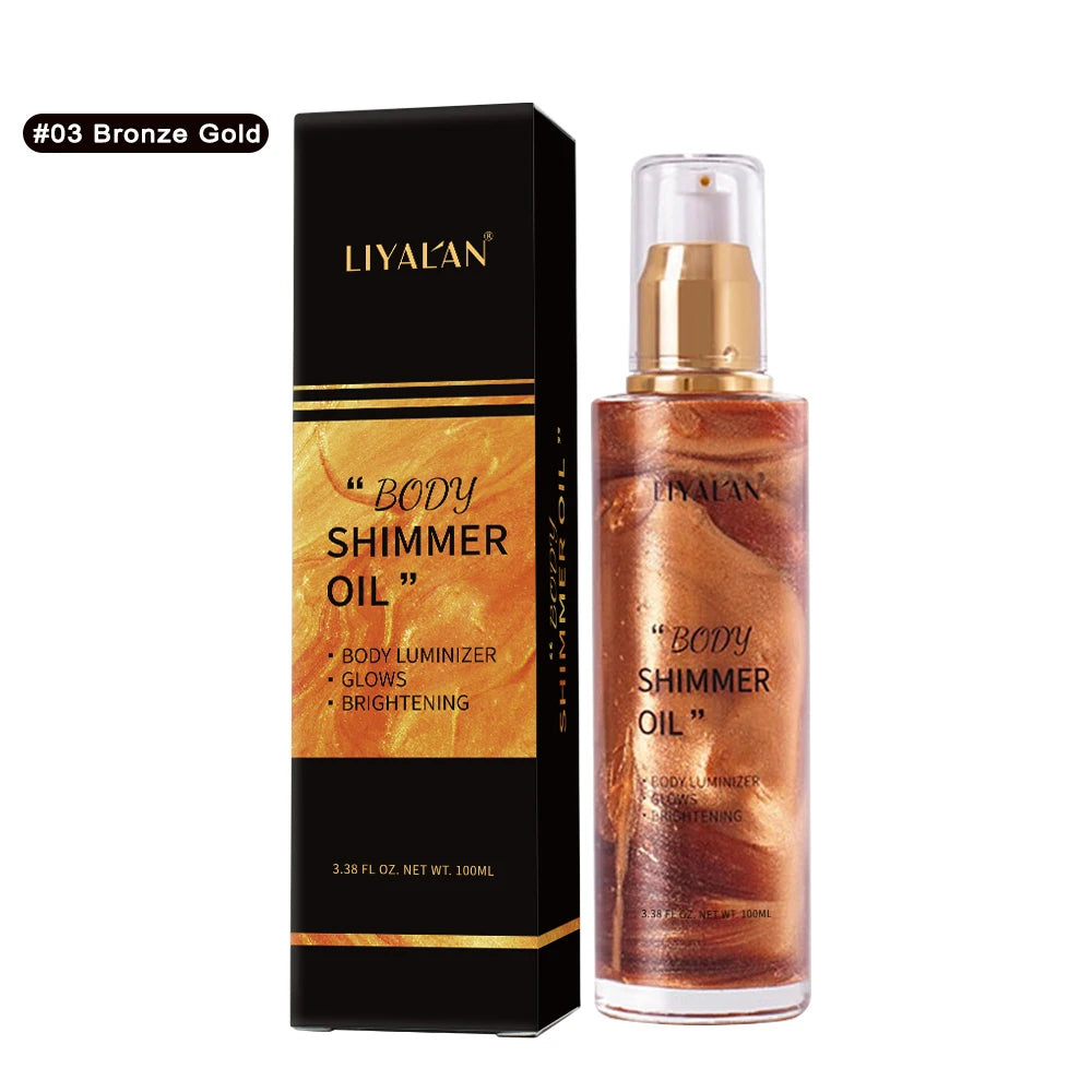 LIYALAN Body Shimmer Oil
