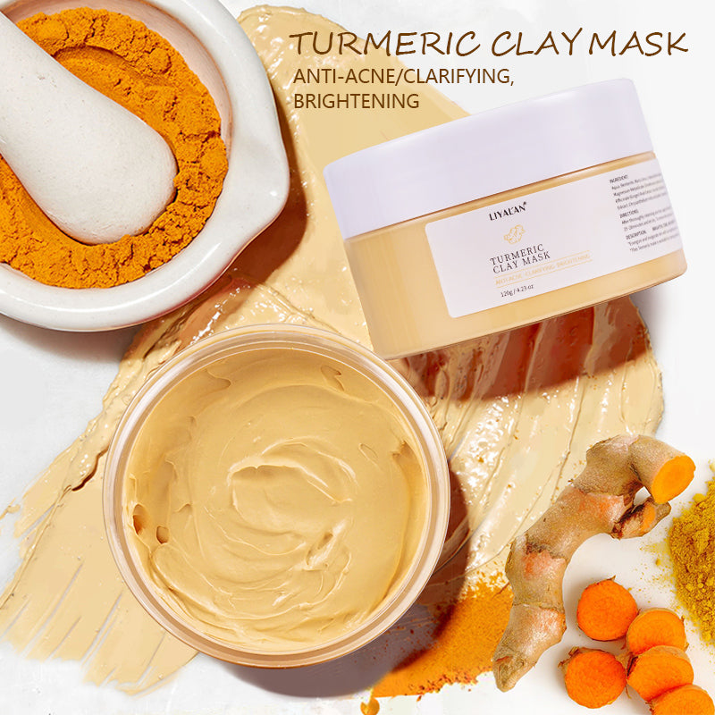 essens Pogo stick spring Sanktion LIYALAN 120g Detoxed Turmeric Clay Mask For Face – LIYAL'AN