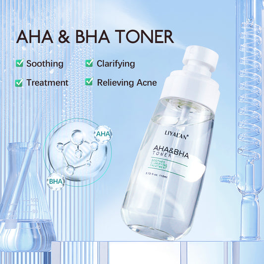 Aha Bha Face Toner Skin Care Spray Acne Treatment Moisturizing 110ml