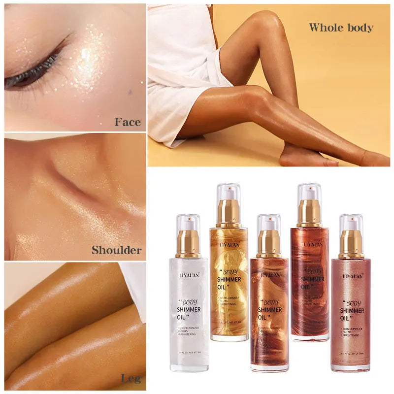 LIYALAN Body Shimmer Oil