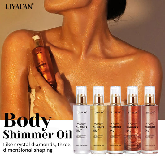 LIYALAN Body Shimmer Oil