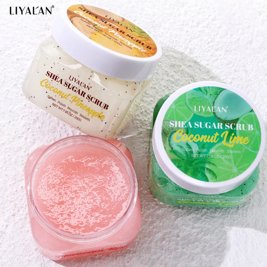 LIYALAN Shea Sugar Body Scrub