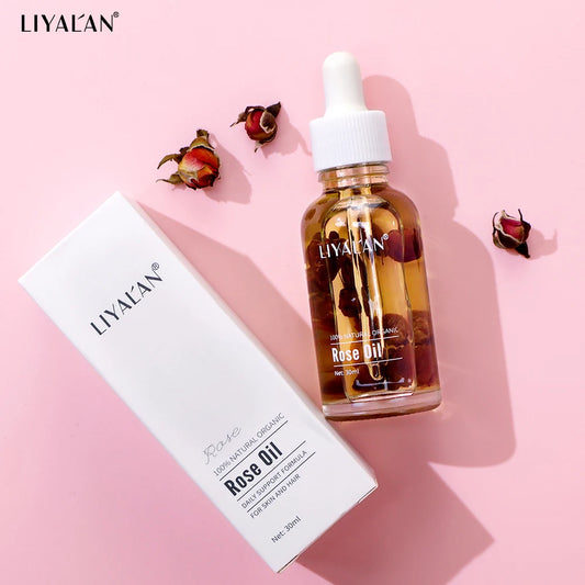 LIYALAN Rose Petal Essential Oil
