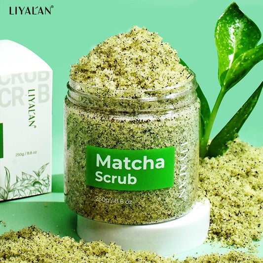 LIYALAN Matcha Green Tea Scrub