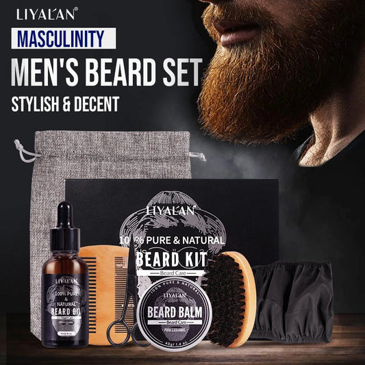 LIYALAN Men Beard Growth Kit