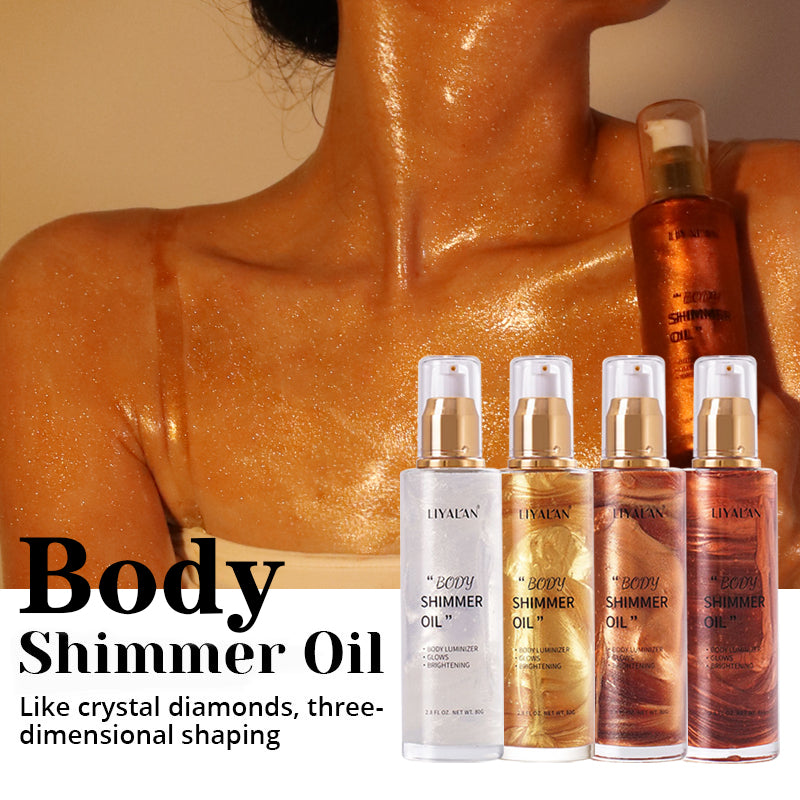 chanel body shimmer oil