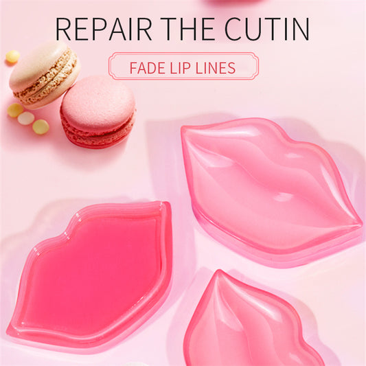 24k gold collagen sheet lip mask