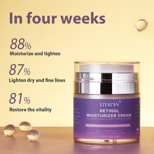 Retinol Face Cream Lifting Anti Aging Anti Eye Bags Remove Wrinkle Firming Moisturiser