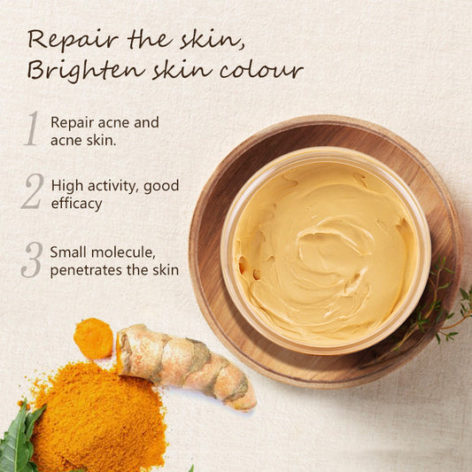 LIYALAN 120g Detoxed Turmeric Clay Mask For Face