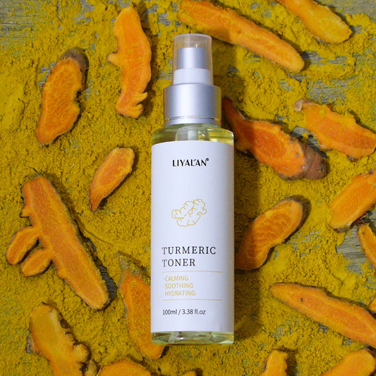 Turmeric Facial Toner Spray Vitamin C Moisture Face Repair Acne Remove Face Mist