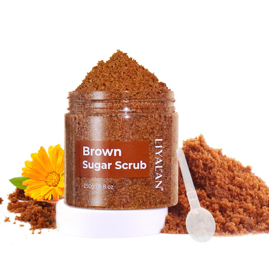 Brown Sugar Body Scrub for Cellulite and Exfoliation 8.8oz
