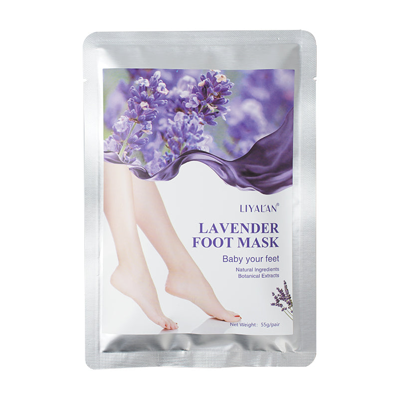 Laverder Peel Foot Mask Socks Gift Set For Dead Skin