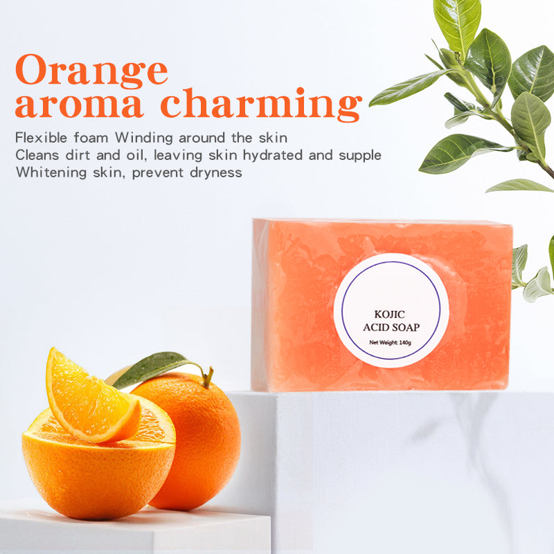 Original Kojic Acid Soap Skin Lightening Whitening Handmade Soap Glutathion 140g