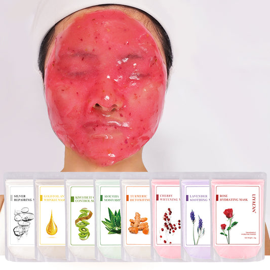 100g Collagen Soft Mask Powder Pore Cleansing DIY Rubber Mask Jelly Facial Mask